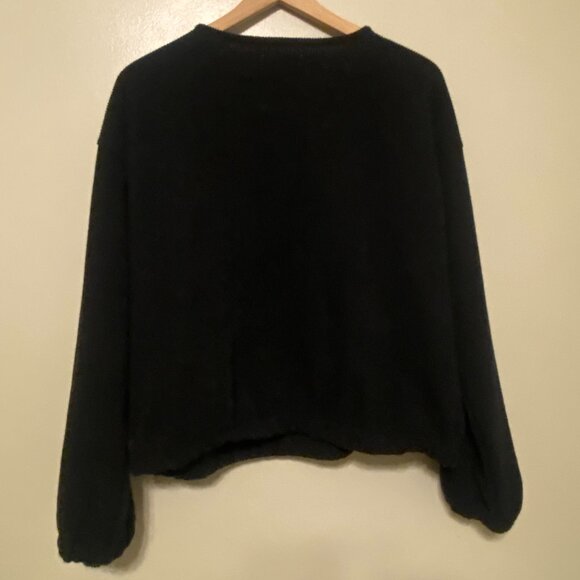Ottoman Knit Wrap Top - Picture 3 of 7